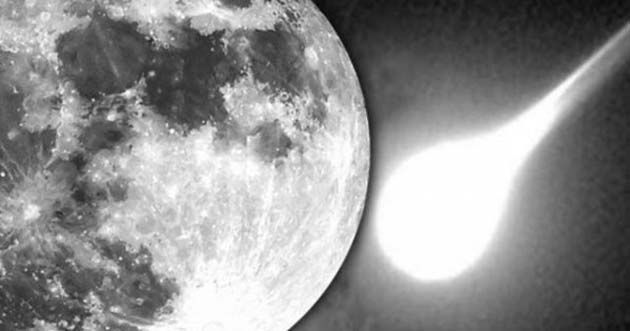 meteorito Un meteorito explotó en la Luna y emitió una luz como una estrella de magnitud 4