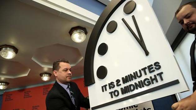 Científicos de EE.UU ajustaron el Reloj del Juicio Final a las 23.58 horas