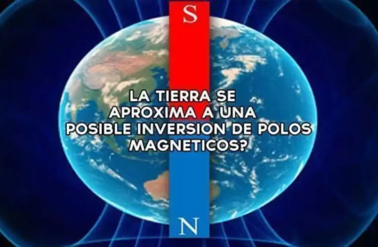 Los polos magnéticos norte y sur de la Tierra están a punto de voltearse