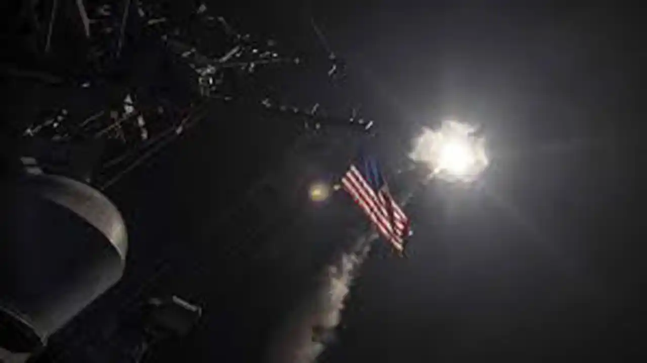 bombardeo-aereo-estadounidense - 2018-04-17 - Siria Ataque