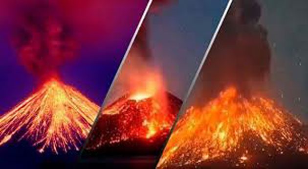 volcanes 15 erupciones volcánicas en un solo día