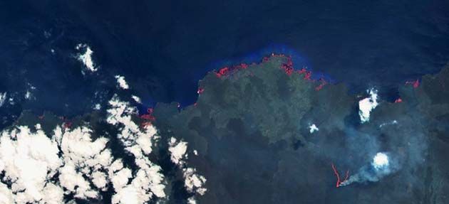 Galapagos: erupciones volcánicas en todo el mundo 00