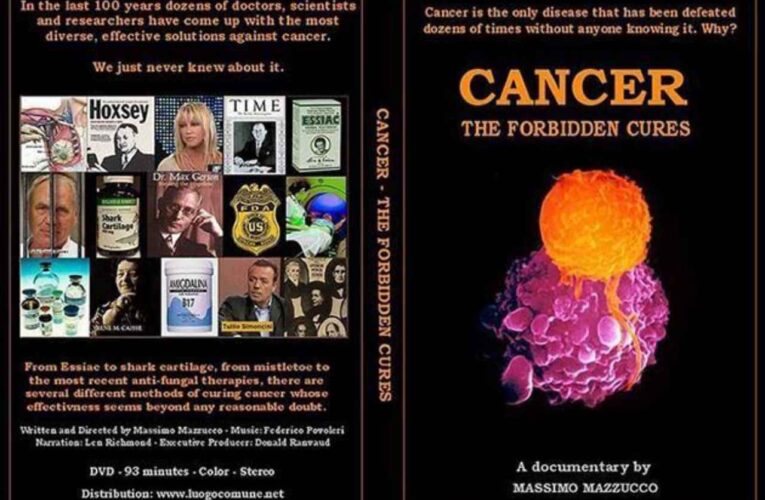 El video sobre la Cura del cáncer prohibido en Estados Unidos