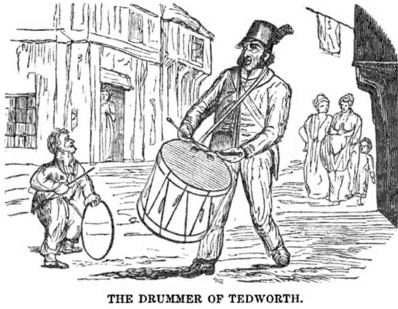 00 Tambor: baterista de Tedworth historia de fantasmas 00