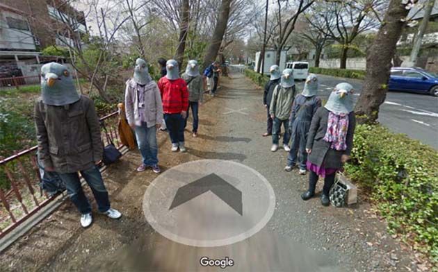 4-Google-Maps-paloma 7 avistamientos muy extraños en Google Maps 3d
