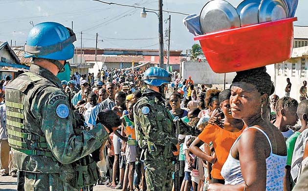 00 Paz: personal de paz de la ONU violó niños en Haití  00