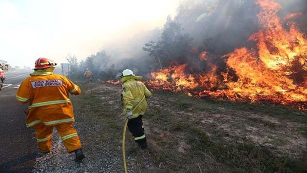 Incendios_evacuacion Los incendios forestales de Australia fueron iniciados por personas