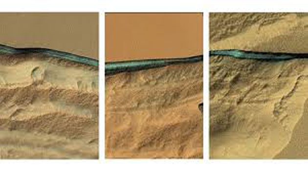 agua Hay agua líquida debajo de las capas de hielo del Polo Sur de Marte