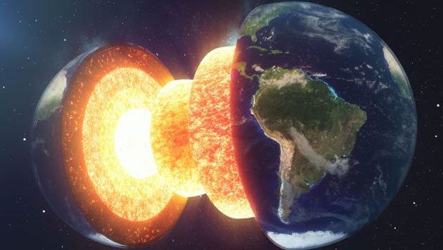 El núcleo interno de la Tierra podría tener más capas