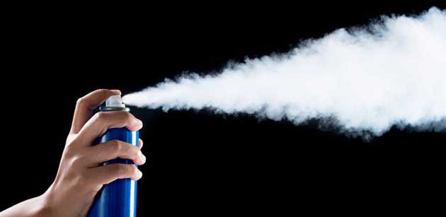 El aerosol doméstico es peor contaminante que los vehículos