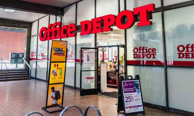 00 Office Depot es un minorista de artículos de oficina 00