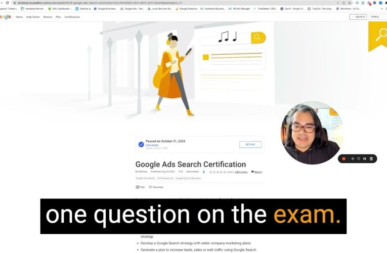 Guía definitiva para obtener la Google Ads Certification