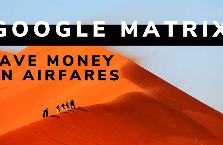 Descubre cómo utilizar la herramienta Google Flights Matrix para encontrar los vuelos más baratos