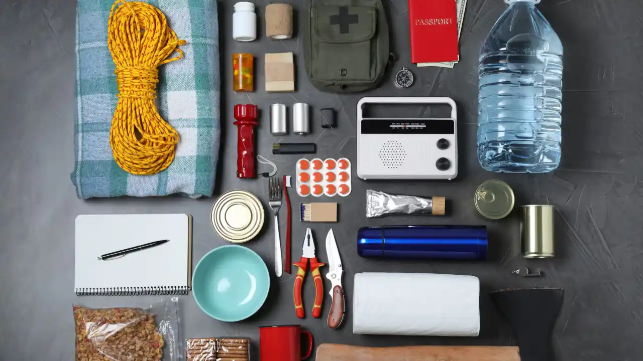 kit de emergencia para catástrofes naturales completo