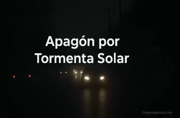 Cómo Actuar Durante un Apagón Extenso por Tormenta Solar