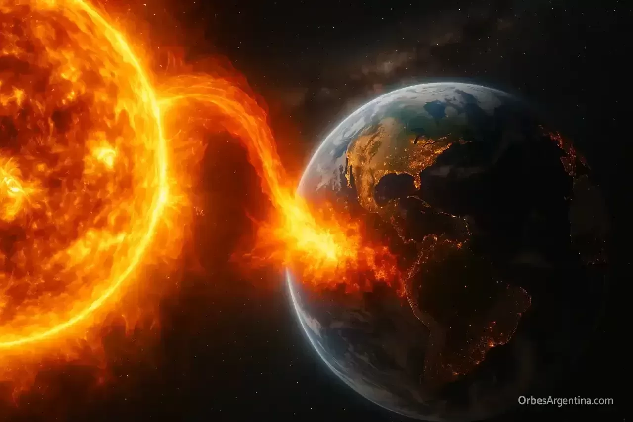efectos de las llamaradas solares sobre la Tierra