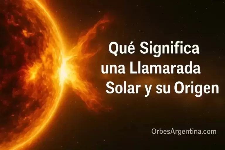 formación de una llamarada solar