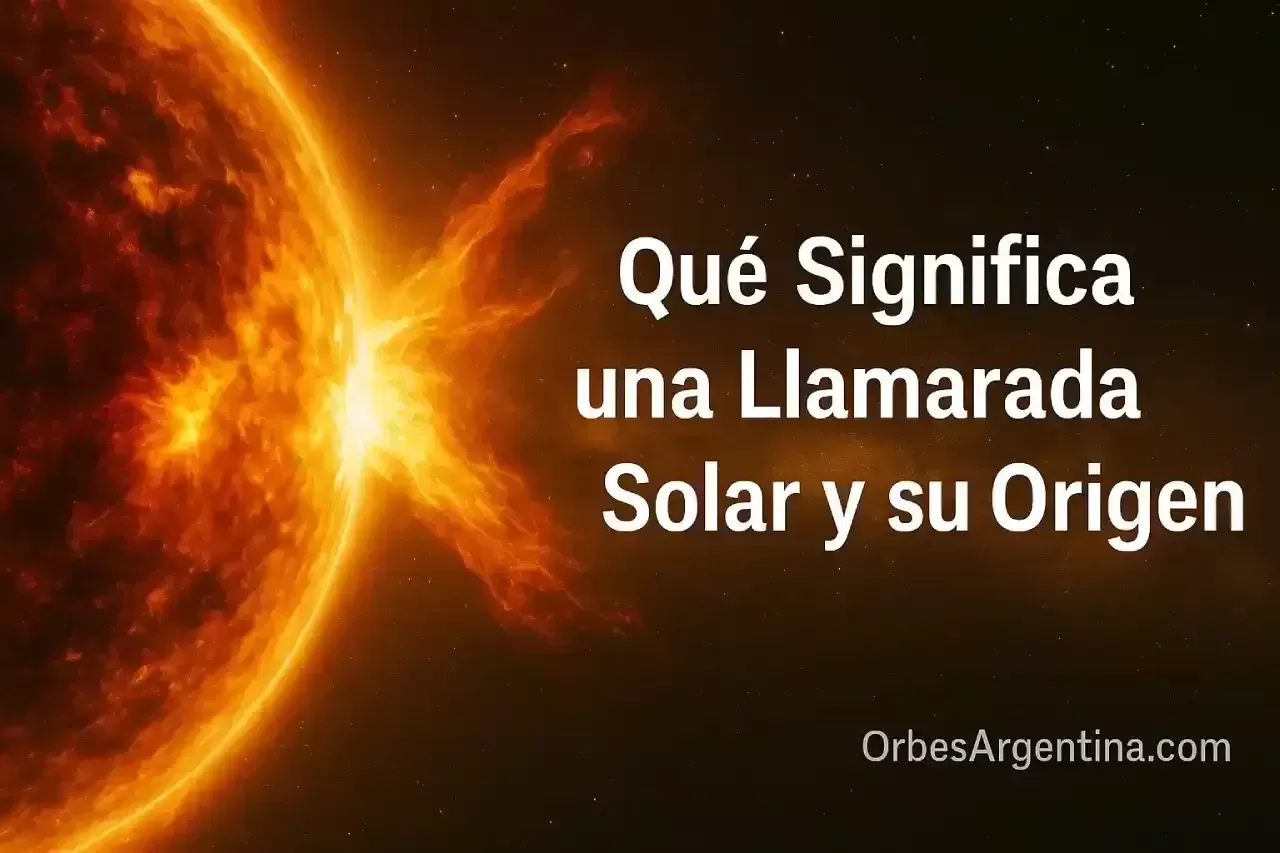 formación de una llamarada solar