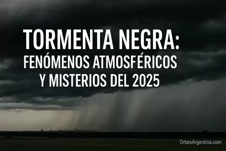 impacto climático de la tormenta negra