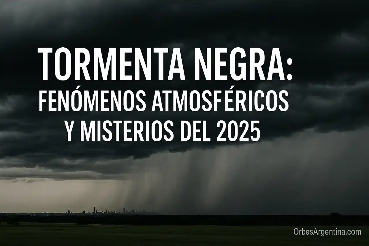 impacto climático de la tormenta negra