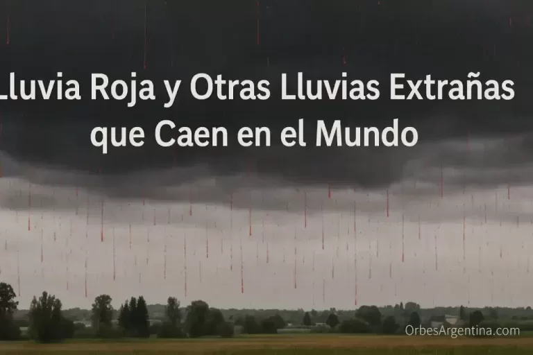 lluvia roja fenómeno atmosférico misterioso
