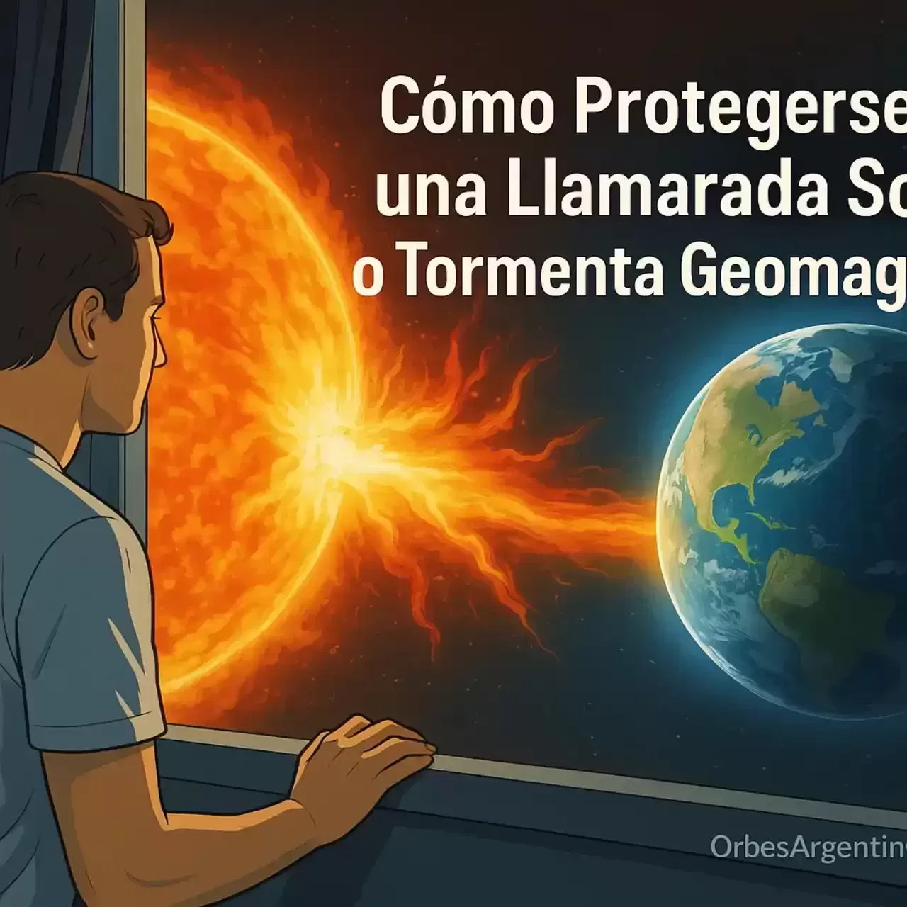 protección ante tormenta geomagnética