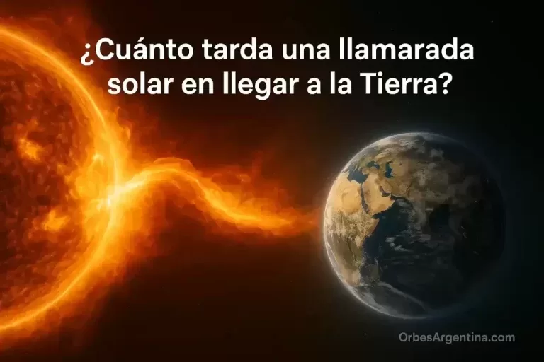 velocidad de una llamarada solar hacia la Tierra