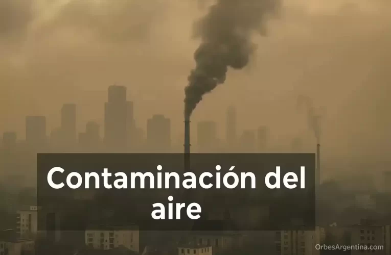 Contaminación del aire y su impacto en la salud humana y animal