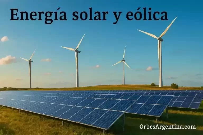energía solar y eólica