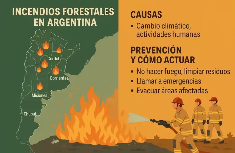 Incendios forestales: causas, prevención y cómo actuar ante una emergencia