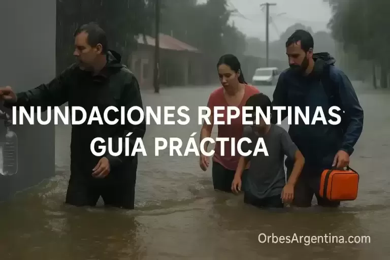 inundación repentina Argentina