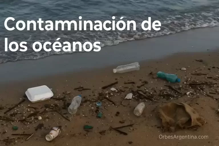 contaminación del mar por plásticos