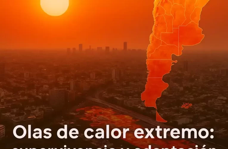 Olas de calor extremo: supervivencia y adaptación en entornos urbanos