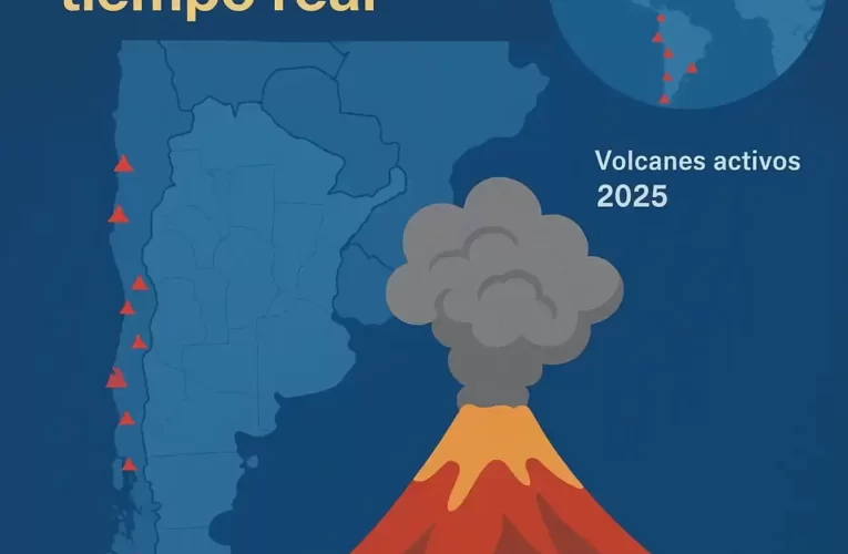 Erupciones volcánicas y cenizas: preparación y monitoreo en tiempo real