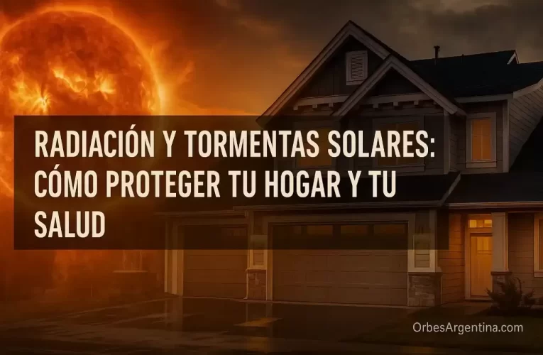 Radiación y tormentas solares: cómo proteger tu hogar y tu salud