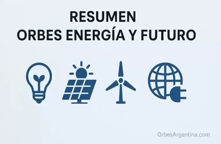 Resumen Orbes Energía y Futuro: avances, desafíos y visión 2030