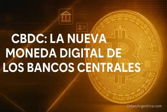 concepto visual de moneda digital de banco central
