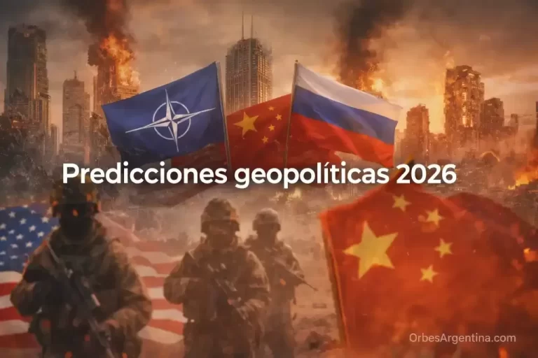 Predicciones geopolíticas 2026 y nuevo orden mundial