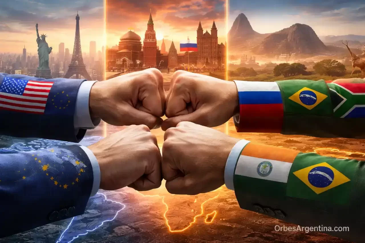 Tensiones entre potencias globales y bloques regionales