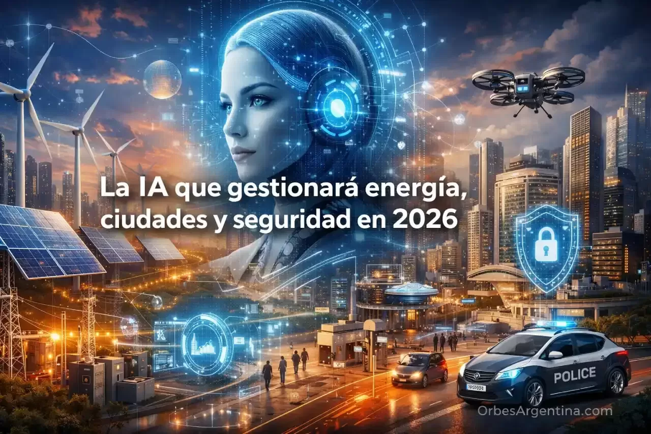Inteligencia artificial controlando redes energéticas inteligentes