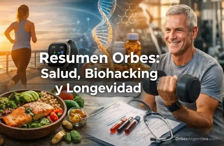 Resumen Orbes: Salud, Biohacking y Longevidad