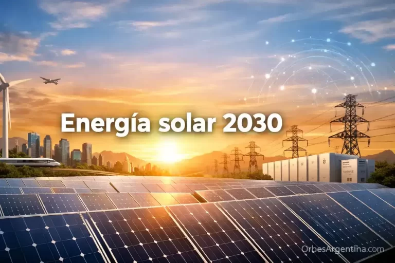 Energía solar 2030: el nuevo mapa energético global