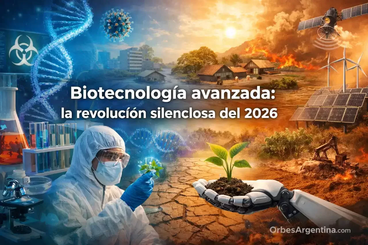 Biotecnología avanzada aplicada a emergencias climáticas