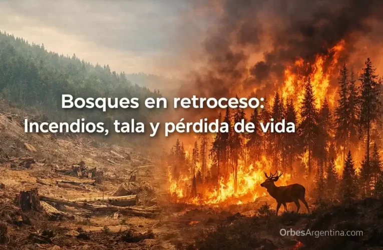Bosques en retroceso: incendios, tala y pérdida de vida