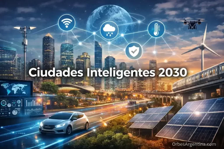 Infraestructura digital en ciudades inteligentes 2030