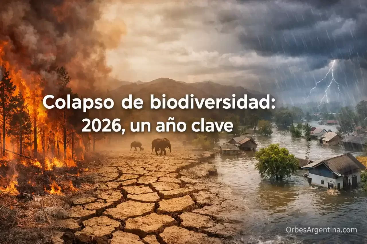 “Mapa conceptual: cómo la biodiversidad reduce riesgos de inundación e incendios”