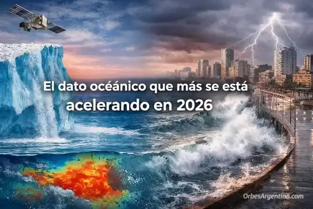 Aceleración del nivel del mar en 2026 mapa global