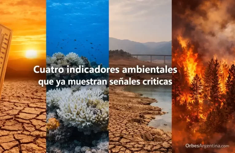 Cuatro indicadores ambientales que ya muestran señales críticas
