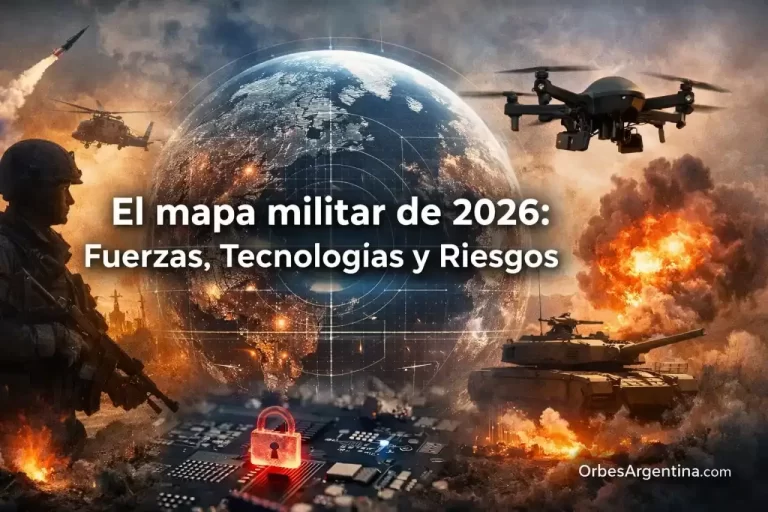 Mapa militar global 2026 y zonas de conflicto