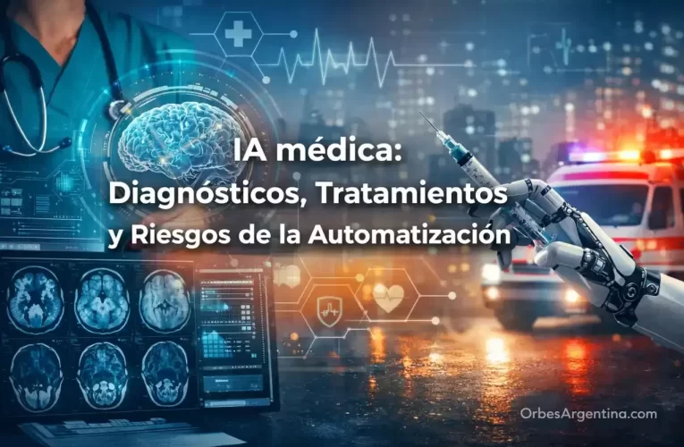 IA médica: diagnósticos, tratamientos y riesgos de la automatización